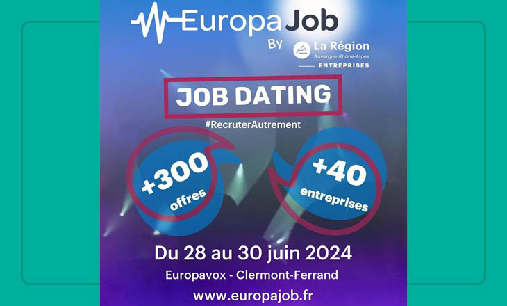 Vignette du Jobdating Europajob au festival Europavox 2024